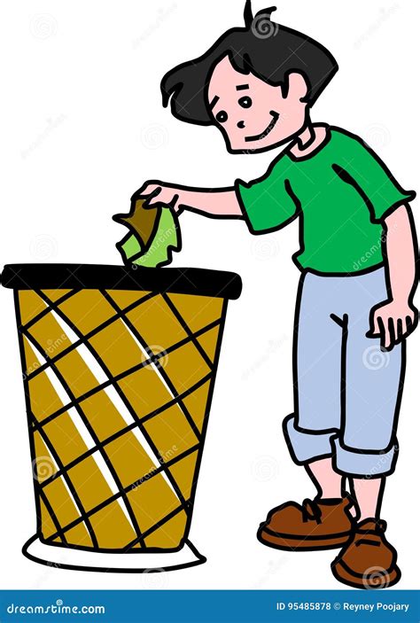 Use Dustbin Clipart stock illustration. Illustration of dustbin - 95485878