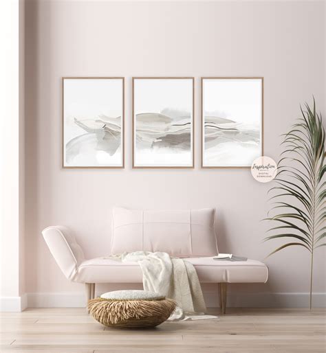 Minimal Abstract Prints 3 Piece Wall Art Minimalist Art - Etsy Australia