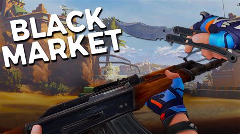 *NEW* BLACK MARKET SKINS WORTH IT in VALORANT? - YouTube