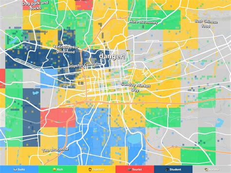 Johannesburg Neighborhood Map