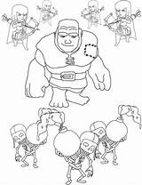 Giant Clash Of Clans Coloring Pages  Cool sketch template