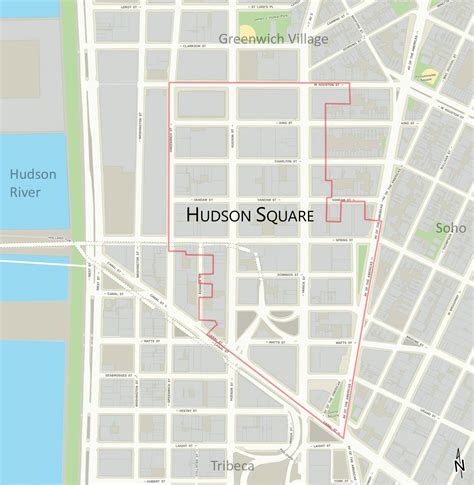 District Map | The Hudson Square Corner