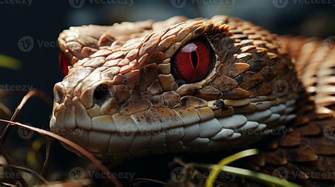 Close-up photo of a Sidewinder Rattlesnake looking any direction in the ...