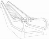 Escalator Coloring Pages sketch template