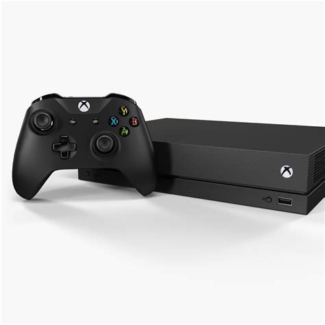 3D model Microsoft Xbox One X VR / AR / low-poly | CGTrader