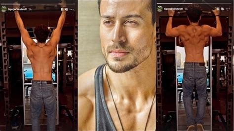 Tiger Shroff flaunts sculpted body in latest pull-ups video from the gym | Watch | Health ...