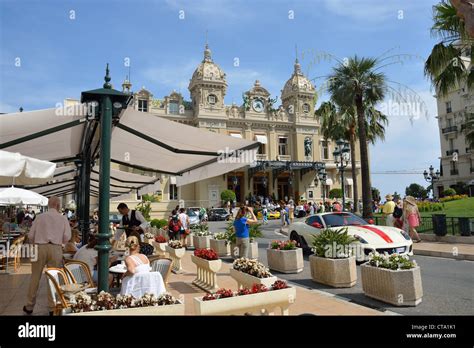 The Monte Carlo Casino and Cafe de Paris, Place du Casino, Monte Carlo ...