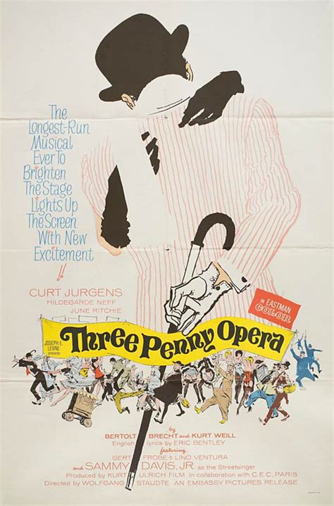 The Threepenny Opera Original 1963 U.S. One Sheet Movie Poster - Posteritati Movie Poster Gallery