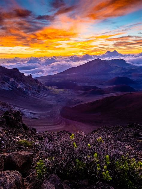 Haleakala Sunrise - | Haleakala sunrise, Sunrise, Haleakala