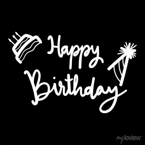 446 Background Happy Birthday Black Pictures - MyWeb