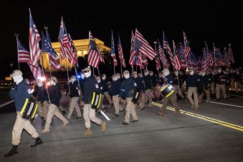 Patriot Front Group Booed During D.C. Protest