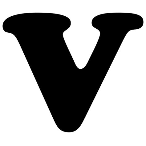 Black Letter V Logo - LogoDix