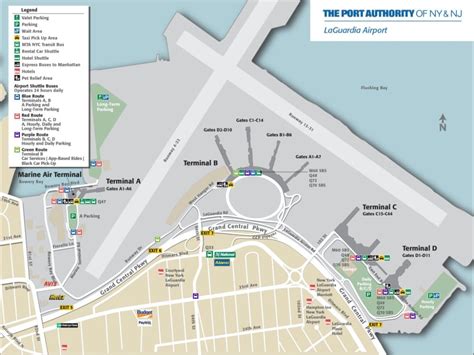 Laguardia Airport Layout Map