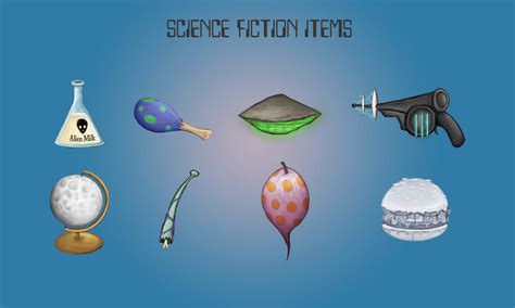 Science Fiction Items by Louisetheanimator on DeviantArt