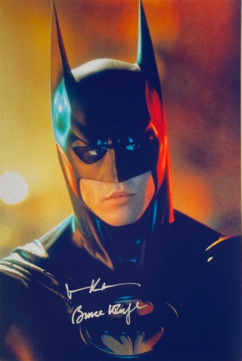 Autograph Signed Batman Val Kilmer Photo COA - Etsy