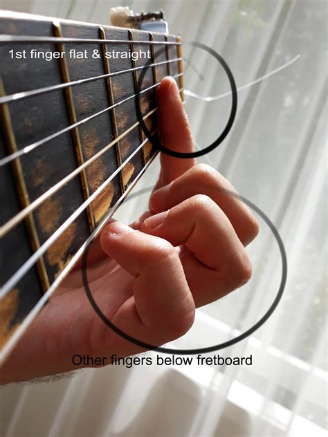 Classical Guitar Technique: The half Barre Chord - Classical Guitar Rocks