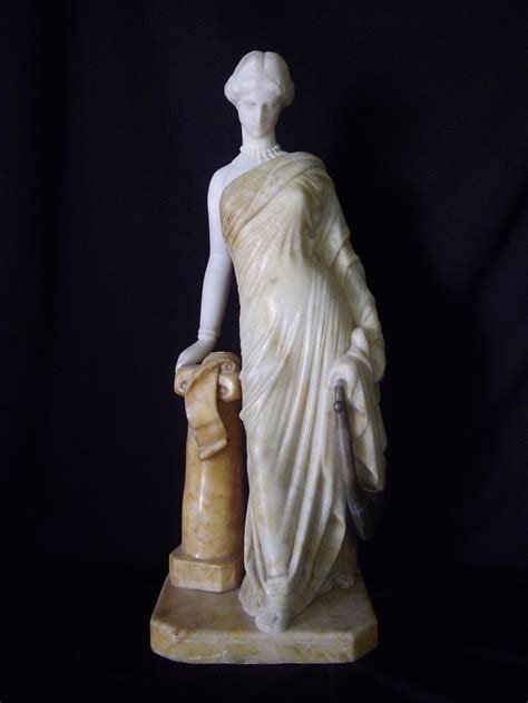 Alabaster sculpture, late 19th century. | Statue, Greek statue, Sculpture