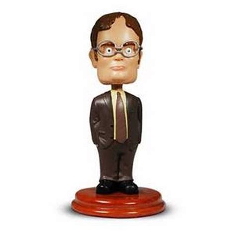 Dwight Schrute Bobblehead Actual Size Image