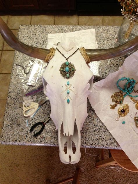 Cow skull decor, Deer skull art, Skull decor