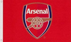 ARSENAL FLAG 5' x 3' Official Football Club FC Team The Gunners | eBay