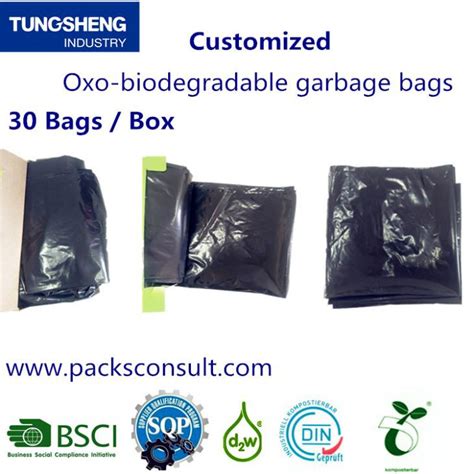 China Customized Oxo-biodegradable Garbage Bags Suppliers and Manufacturers - Factory Direct ...