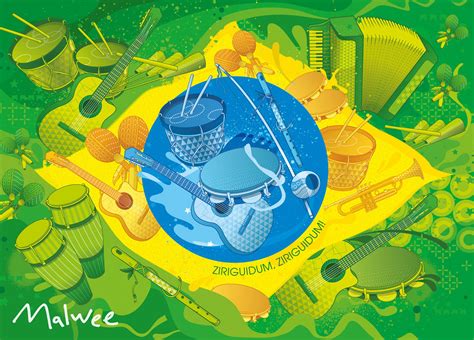 Brazilian Music Flag | Adobe Illustrator | Pedro Henrique Corrêa | Flickr