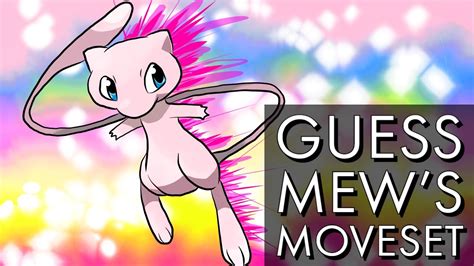 Mew Best Moveset Pokemon Go