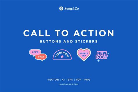 Call to Action Buttons | Creative Market