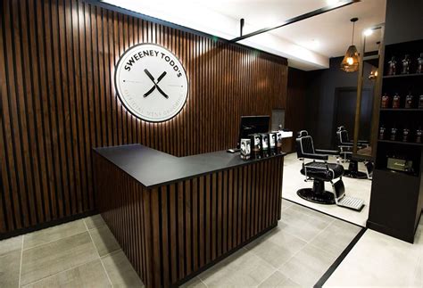 Barbershop design - Sweeny Todds - Comfortel Salon Furniture New Zealand Barber Shop Interior ...