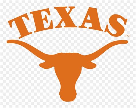 Transparent Texas Longhorns Logo Clipart