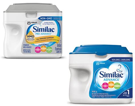 Similac Pro Advance vs Advance – Nylcare.com