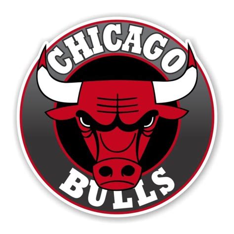 Chicago Bulls Round Decal / Sticker Die cut | eBay