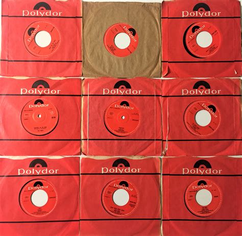 Lot 52 - POLYDOR RECORDS 7" - 60s/70s (WITH