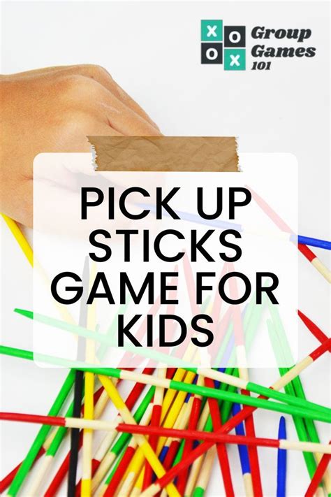 Pick Up Sticks Game For Kids