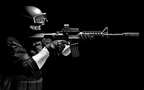 HD wallpaper: weapons, army, soldiers, United States Navy SEALs ...