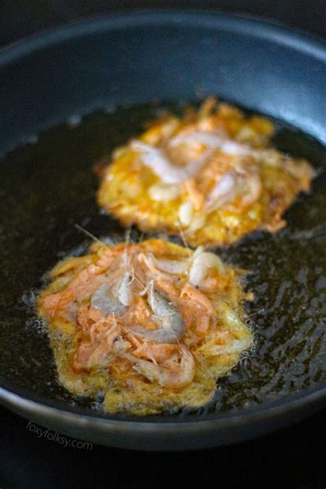 Ukoy Recipe - Filipino Shrimp Fritters - Foxy Folksy