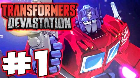 Transformers Devastation - Part 1 - Optimus Prime! Gameplay Walkthrough ...