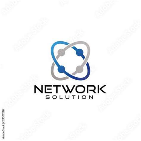 "Network logo design vector" Stock image and royalty-free vector files on Fotolia.com - Pic ...