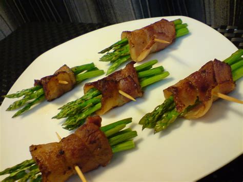 Grilled Asparagus in Bacon Rolls | Shan's Recipes