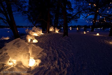 City of Lakes Luminary Loppet - Ice Sculpture by Wintercraft