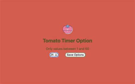 Tomato timer for Google Chrome - Extension Download