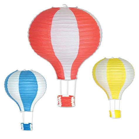 Hot Air Balloon Paper Lanterns | World & Travel Themed Party Decorations & Supplies