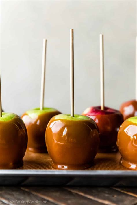 Homemade Caramel Apples - Sally's Baking Addiction