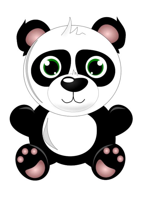 Free Clipart: Baby panda | katja_zupancic