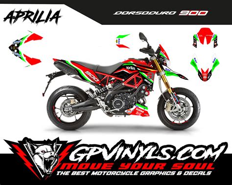 GRAPHIC KIT APRILIA DORSODURO 900 | GPVINYLS 🔥