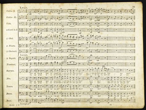 Joseph Haydn—Seven Last Words · The Bible Through Music · The Lilly Library Online Exhibitions