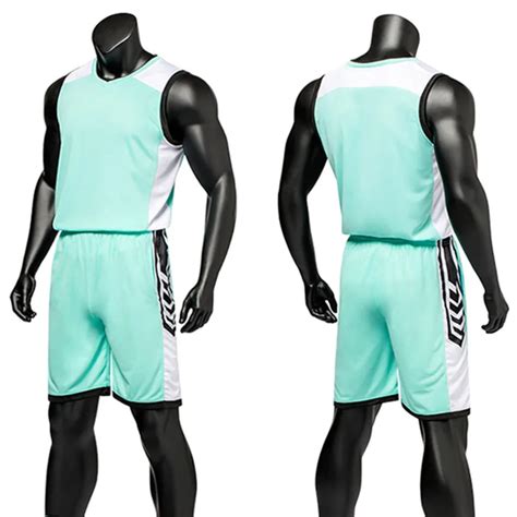 New Arrival men basketball jersey set college team basketball training ...