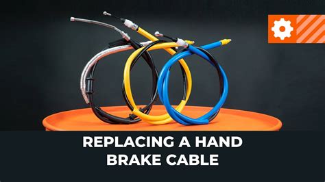 Handbrake cable replacement [AUTODOC TUTORIAL] - YouTube