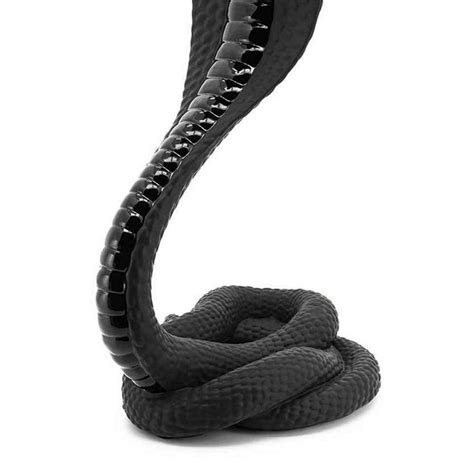 Black Cobra Sculpture