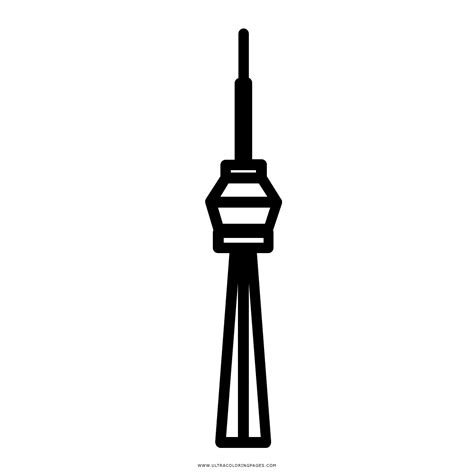 Cn Tower Silhouette at GetDrawings | Free download